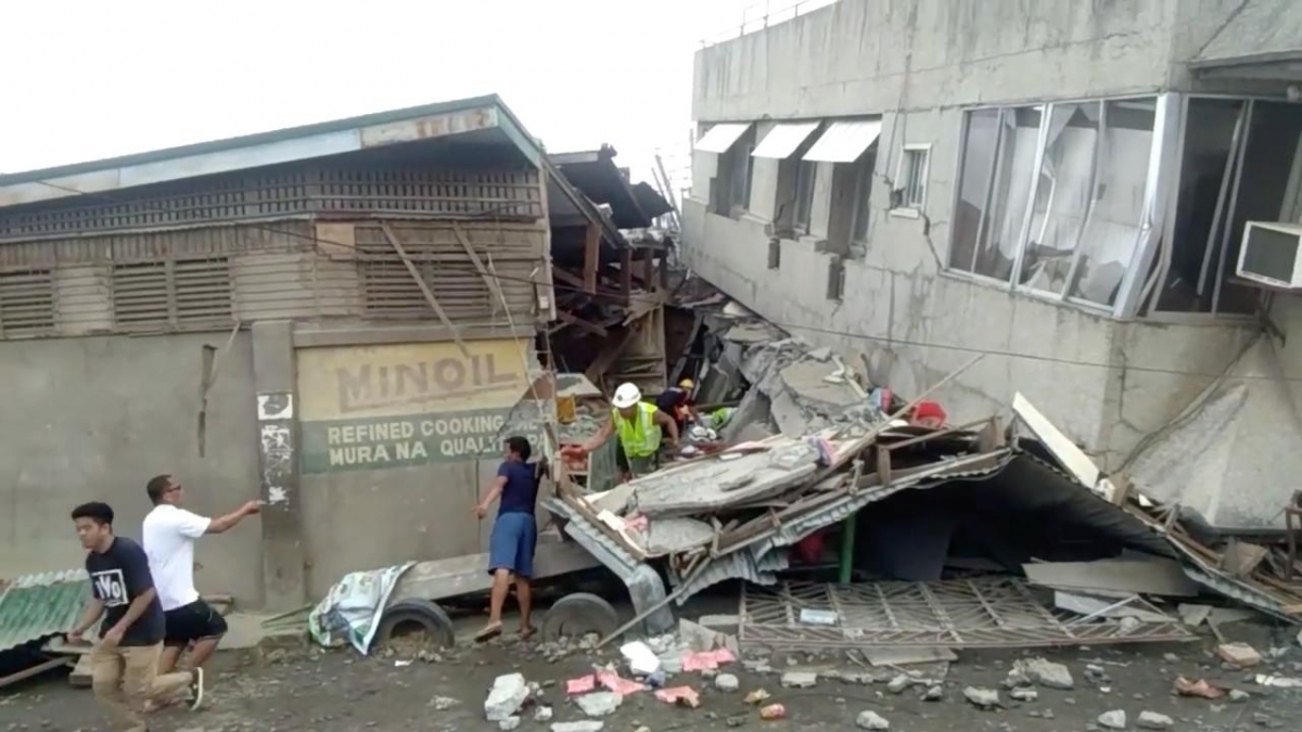 Động đất mạnh 6,1 độ làm rung chuyển Calatagan trên đảo Luzon (Philippines)